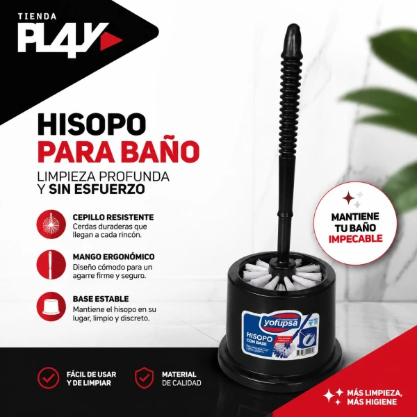 Hisopo para Baño Negro's foto | Play |  BizneCubano