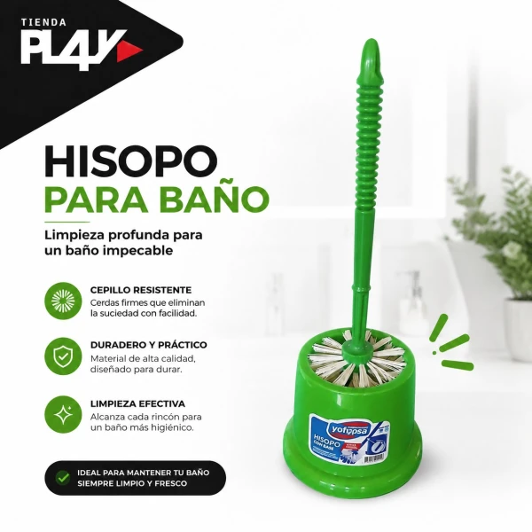 Hisopo para Baño Verde's foto | Play |  BizneCubano