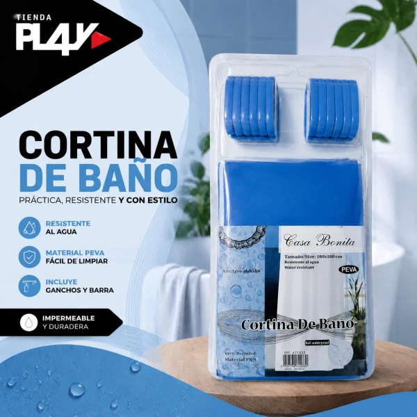 Cortina de baño's foto | Play |  BizneCubano